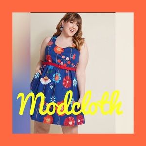 ModCloth Biking in Brussels dress